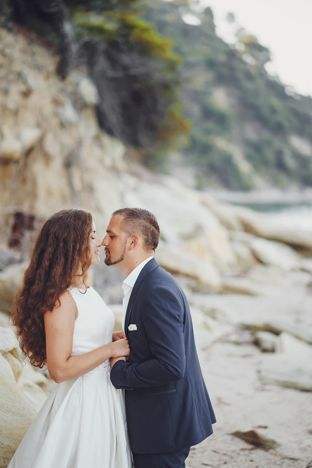 Novios en un agroturismo ibicenco